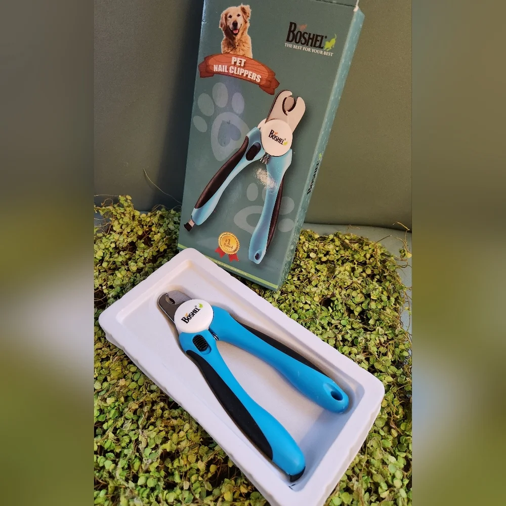 NAILS PRO BOSHEL Groomer Pet Clippers Rated #1 Easy to Use Dog Cat Paws Claw NIB